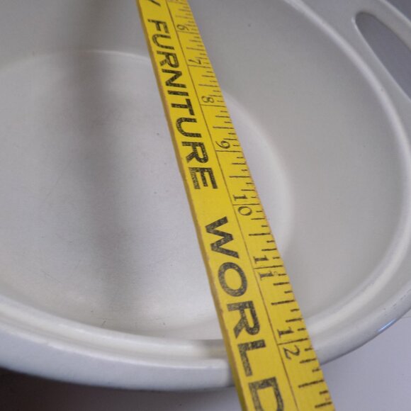 Rare MCM COPCO Denmark 4 qt Iron Enamelware Roaster Dutch Oven Pot Michael Lax - Picture 5 of 12